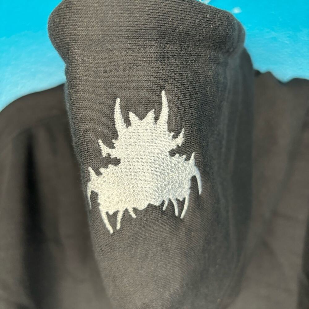 Absurdist Clothing Nothingness Hooded Sweatshirt Streetwear Hoodie Black Size M - Picture 7 of 8